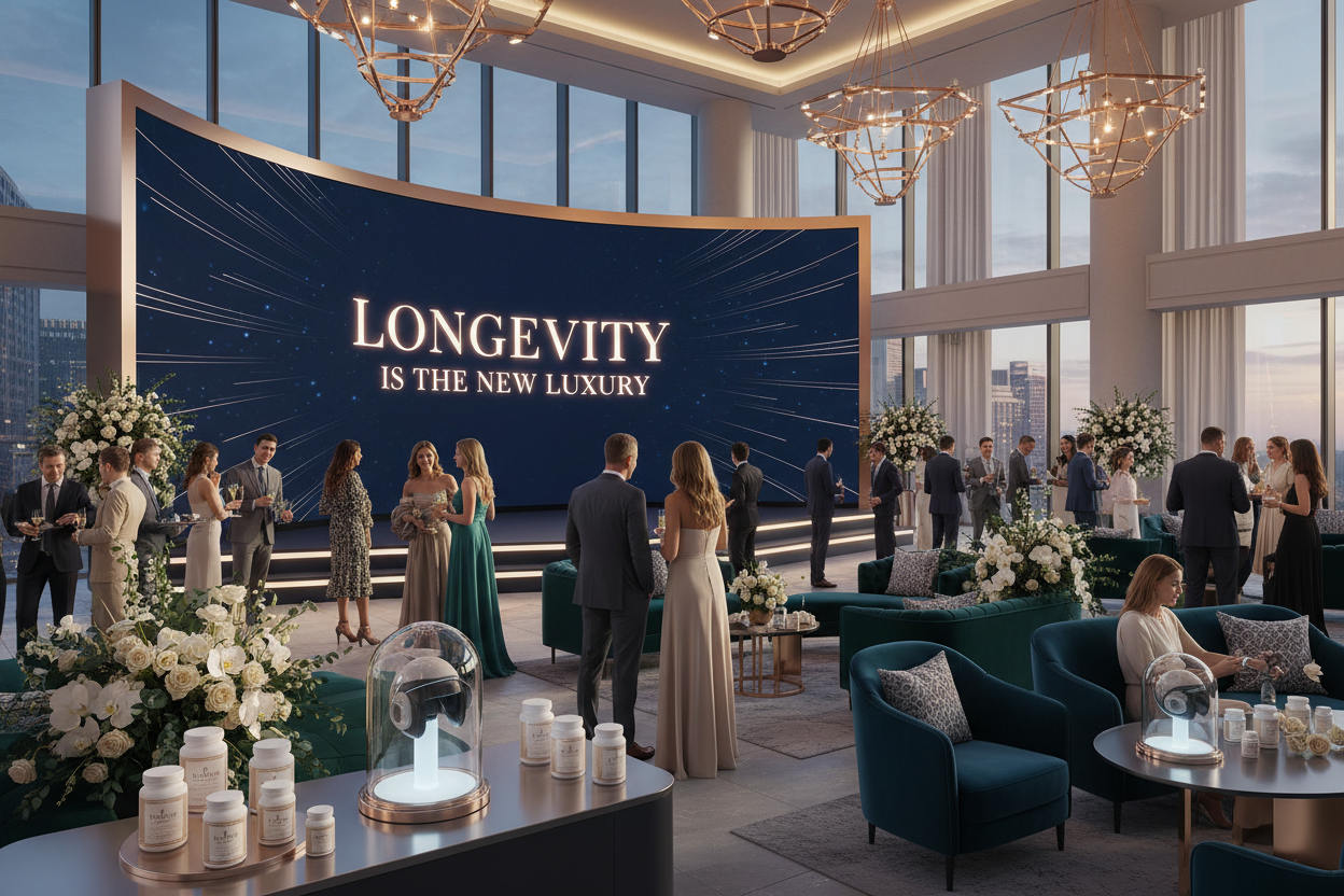LONGEVITY IS THE NEW LUXURY EVENT